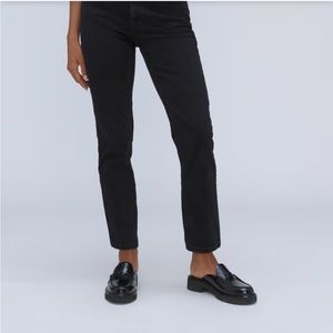 EVERLANE The Cheeky black Jean in coal 31”